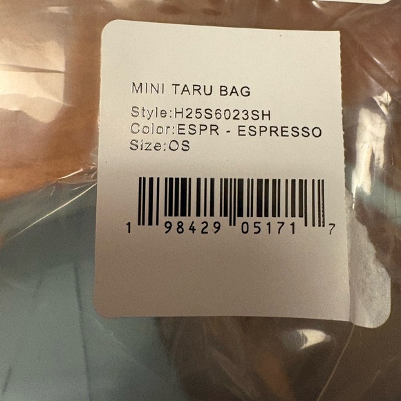 Staud, Mini Taru Bag, Brown, Silver Hardware, NWT - Picture 2 of 8